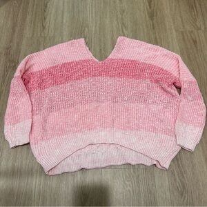 Rue21 Pink V-Neck Sweater
